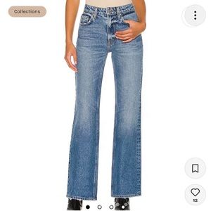 GRLFRND Melanie Petite High Rise Boot Cut in Los Feliz